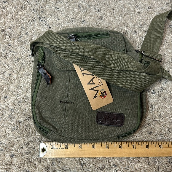 MAZE EXCLUSIVE CANVAS CROSSBODY BAG NWT - Picture 8 of 8